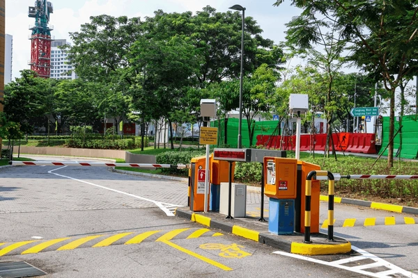 carpark gantry
